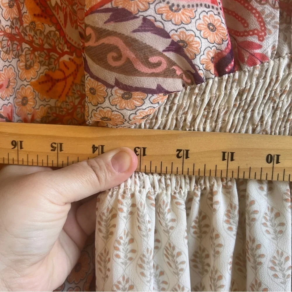 MISA Los Angeles Emala Paisley Print Maxi Dress size XS - Picture 10 of 16